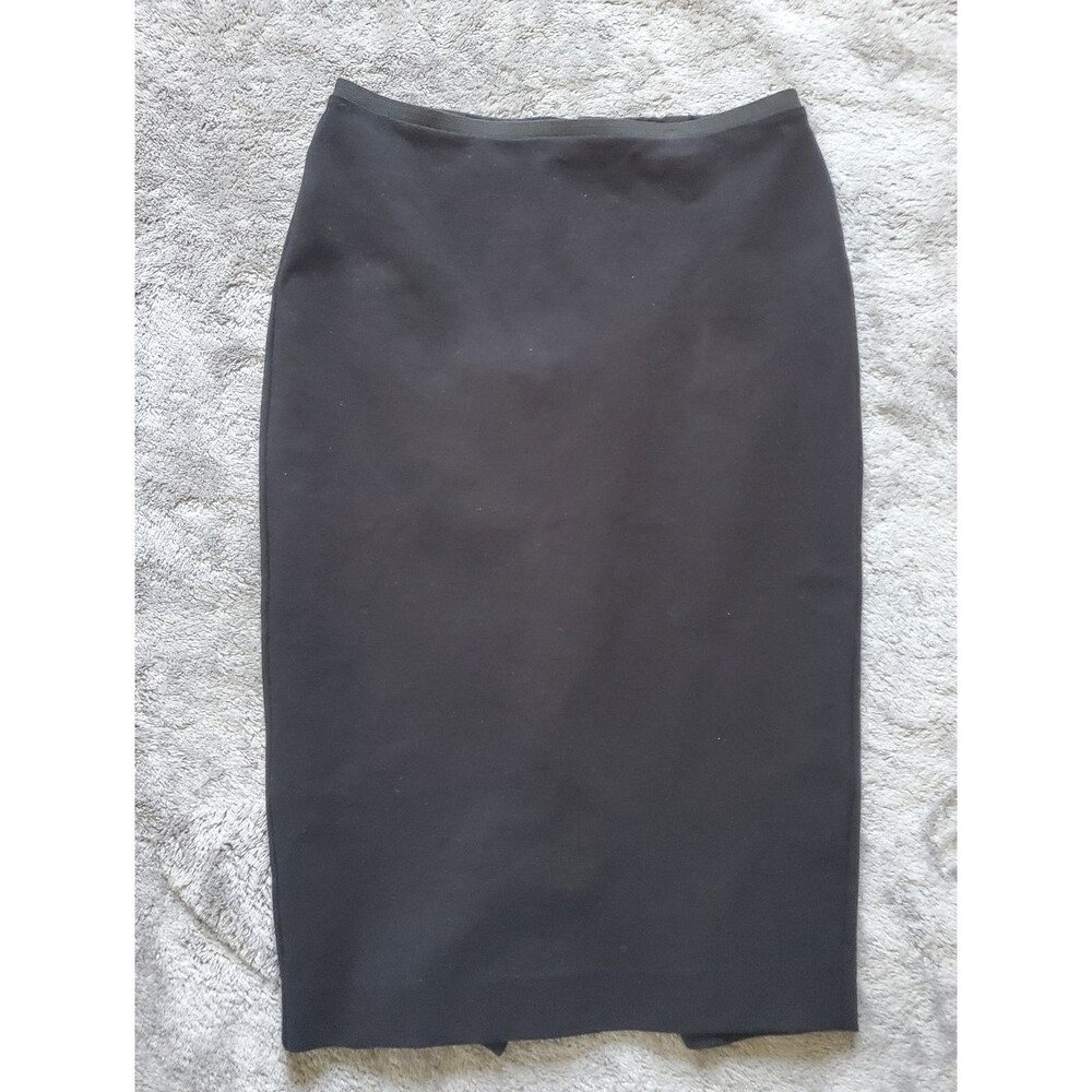 Boden Classic Black Professional Pencil Skirt with Elastic Waist Size 2